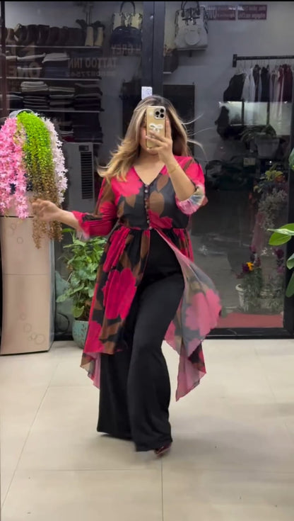 Printed Top Pant Set for Summer Collection