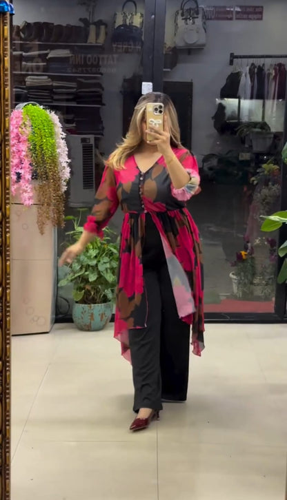 Printed Top Pant Set for Summer Collection