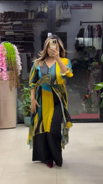 Printed Top Pant Set for Summer Collection
