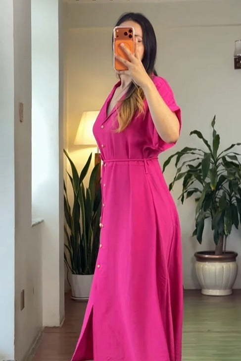 Premium Printed Rayon Dress for Women | Comfortable Summer Wear
