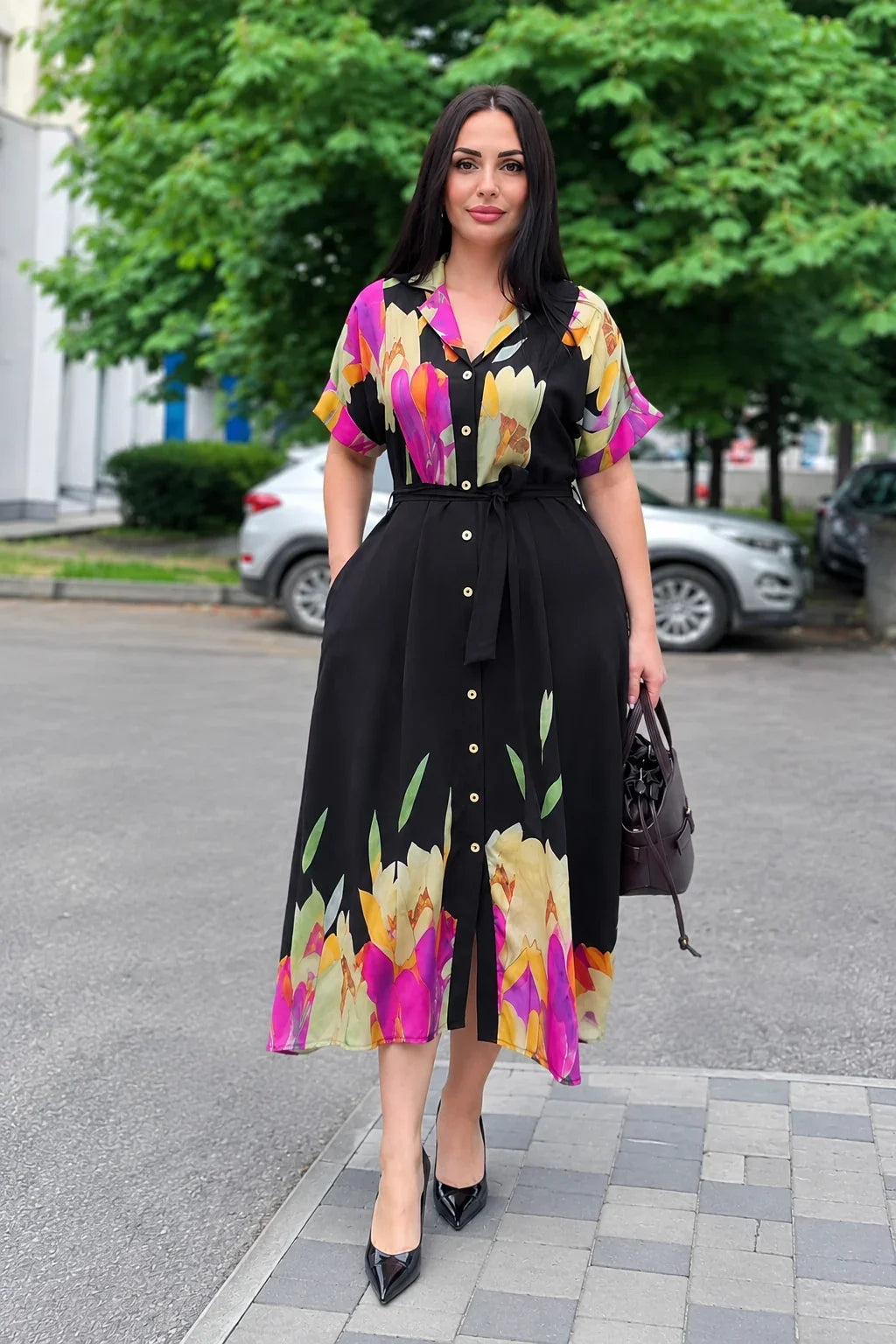 Flora Luxe Imported Rayon Maxi Dress