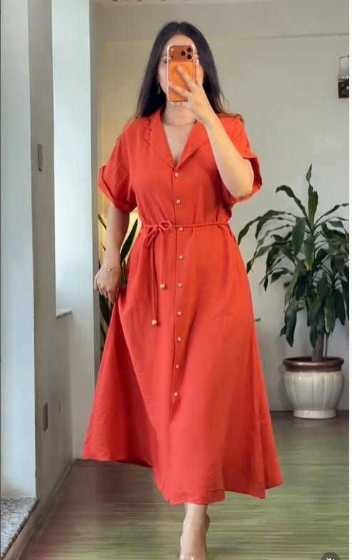 Premium Printed Rayon Dress for Women | Comfortable Summer Wear