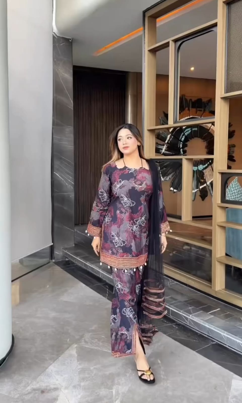 Women Digital Print  Kurta Suit Set