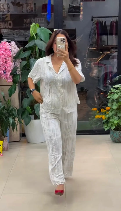 Relax Fit Premium Textured Co-Ord Set