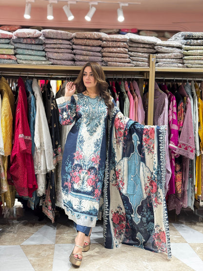 Zoya noor suit - Pakistani lawn cotton