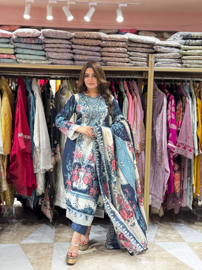 Zoya noor suit - Pakistani lawn cotton