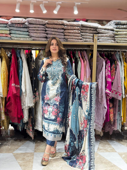 Zoya noor suit - Pakistani lawn cotton