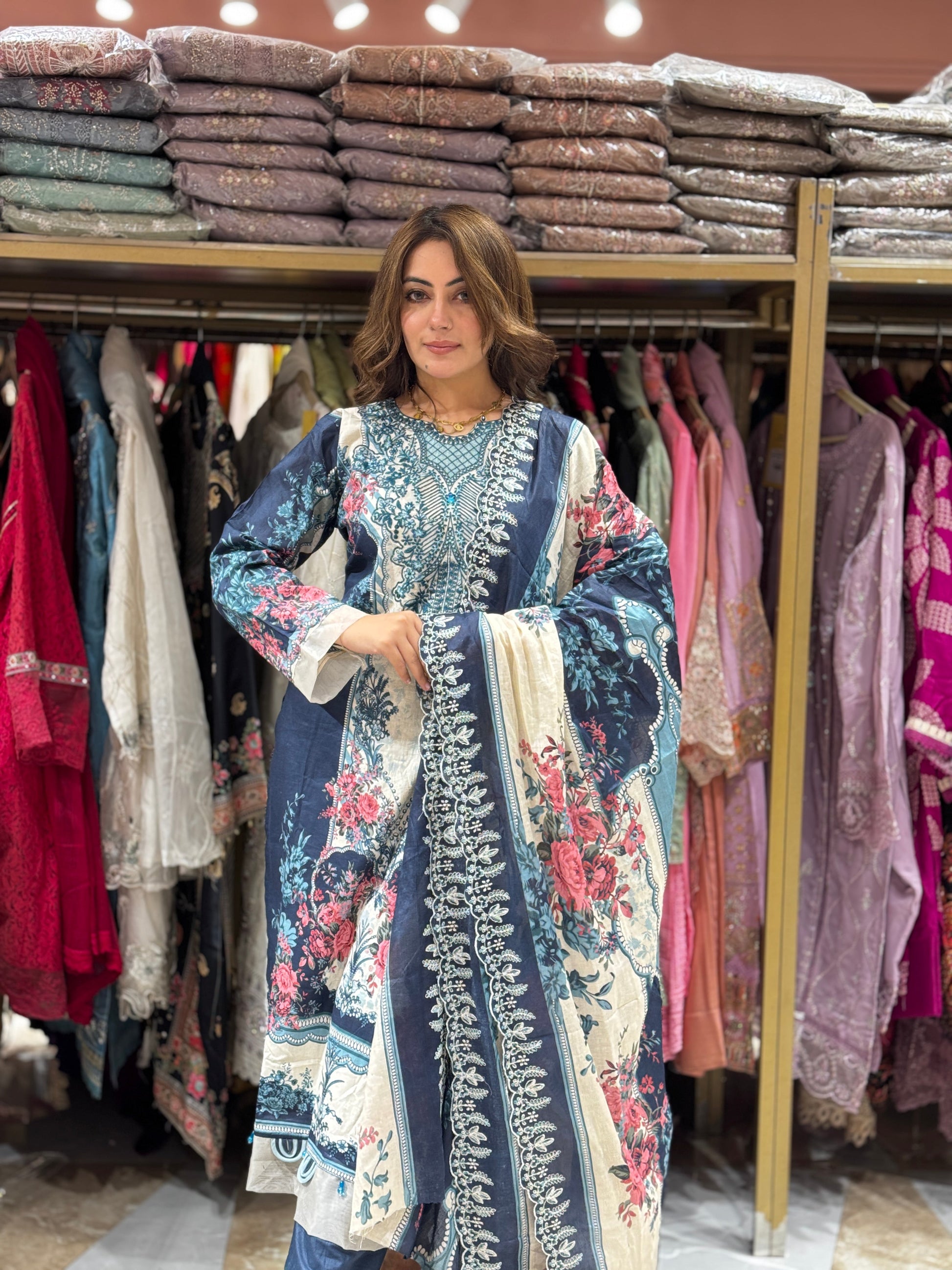 Zoya noor suit - Pakistani lawn cotton