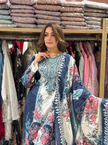 Zoya noor suit - Pakistani lawn cotton