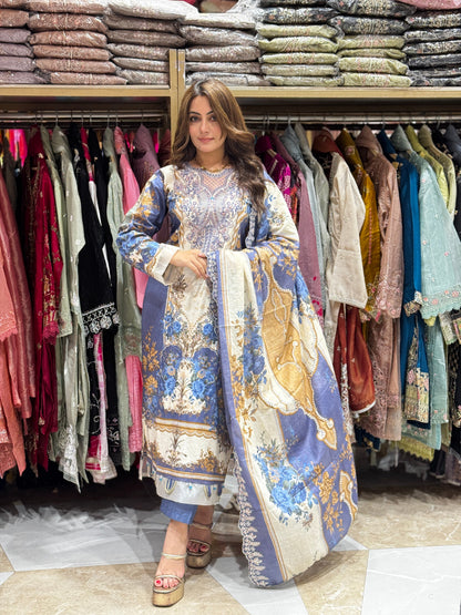 Meherbaan suit - Pakistani lawn cotton