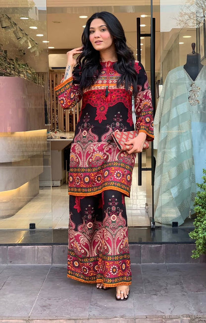 Summer Special Floral Coord Set | Kurta with Palazzo