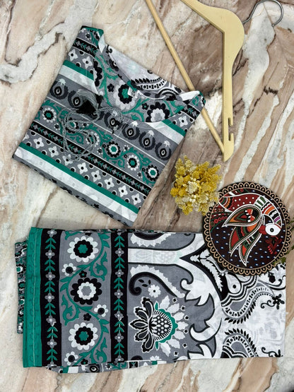 Summer Special Floral Coord Set | Kurta with Palazzo