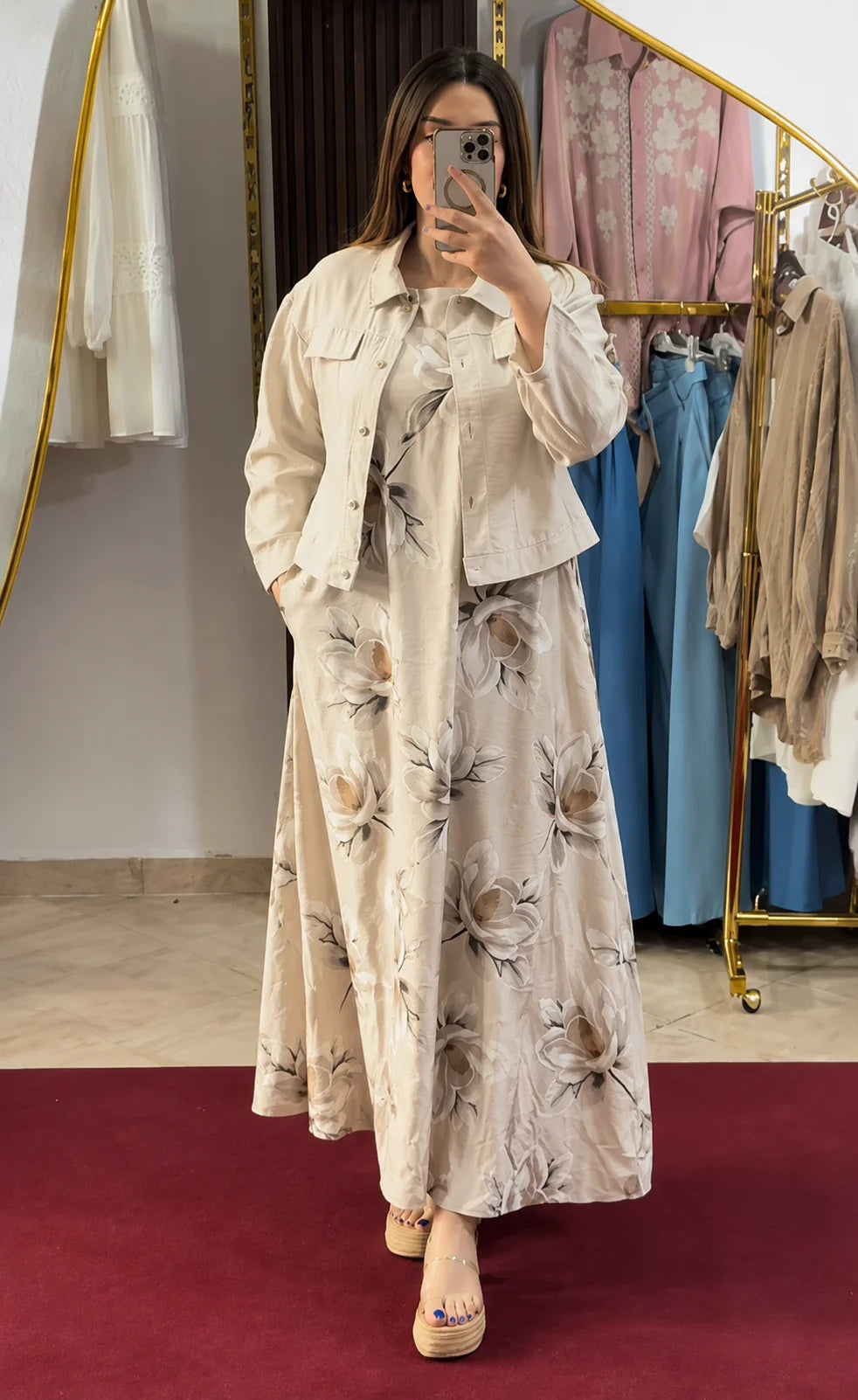 Premium Floral Co-Ord Set