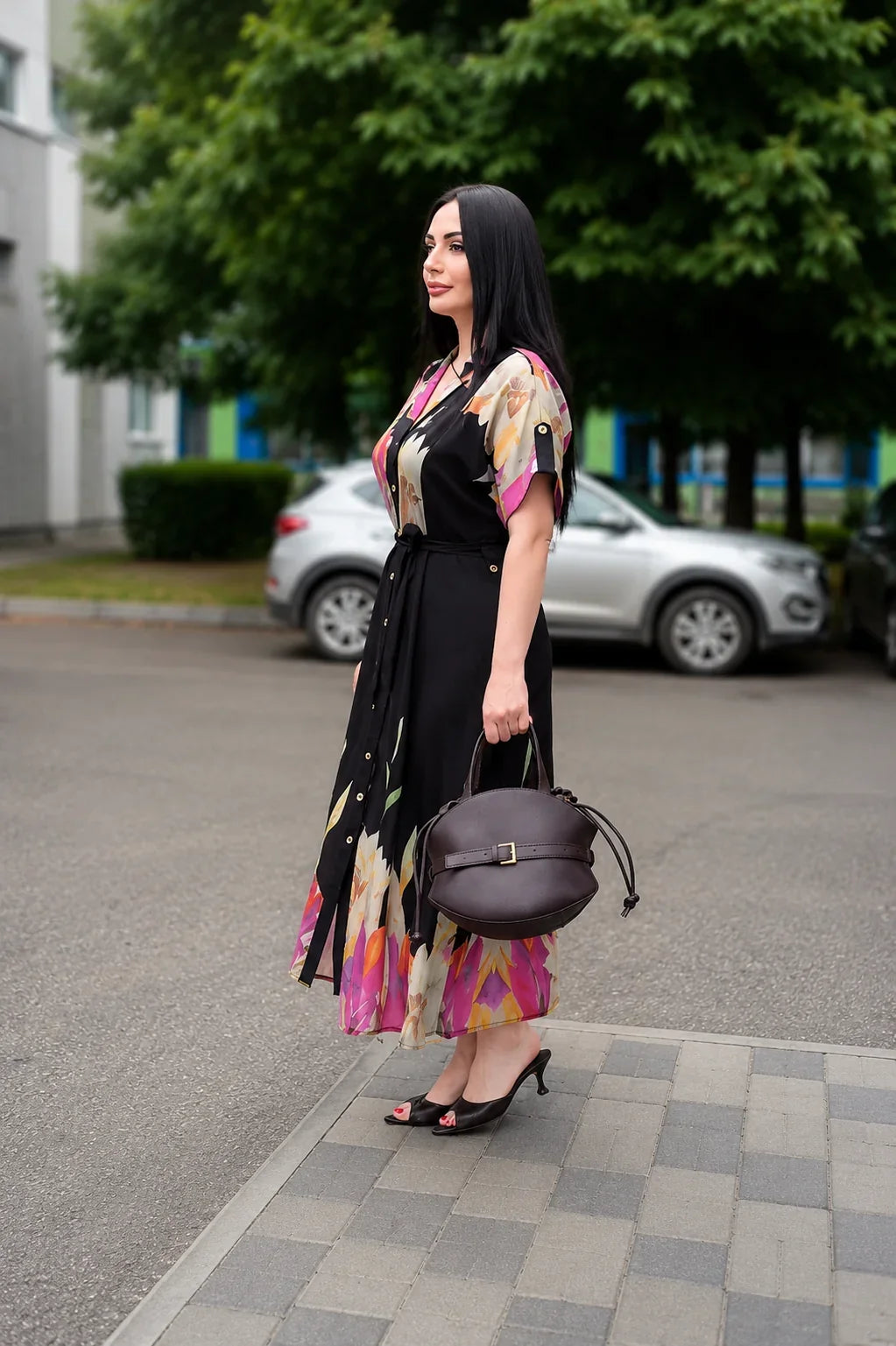 Flora Luxe Imported Rayon Maxi Dress