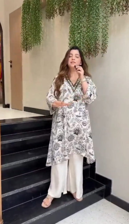 Floral Printed Co ord Set