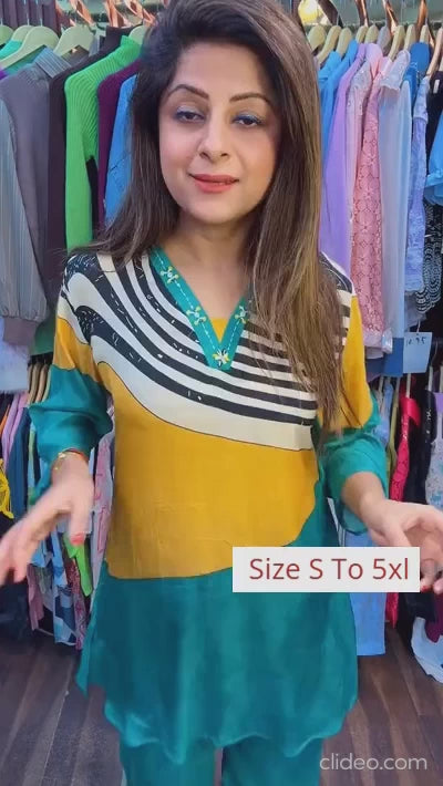 Multi Color Farshi Salwar Suit